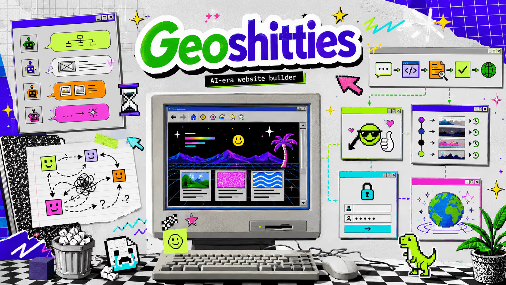 Geoshitties: Geocities for the AI Era, Whether It Deserves It or Not