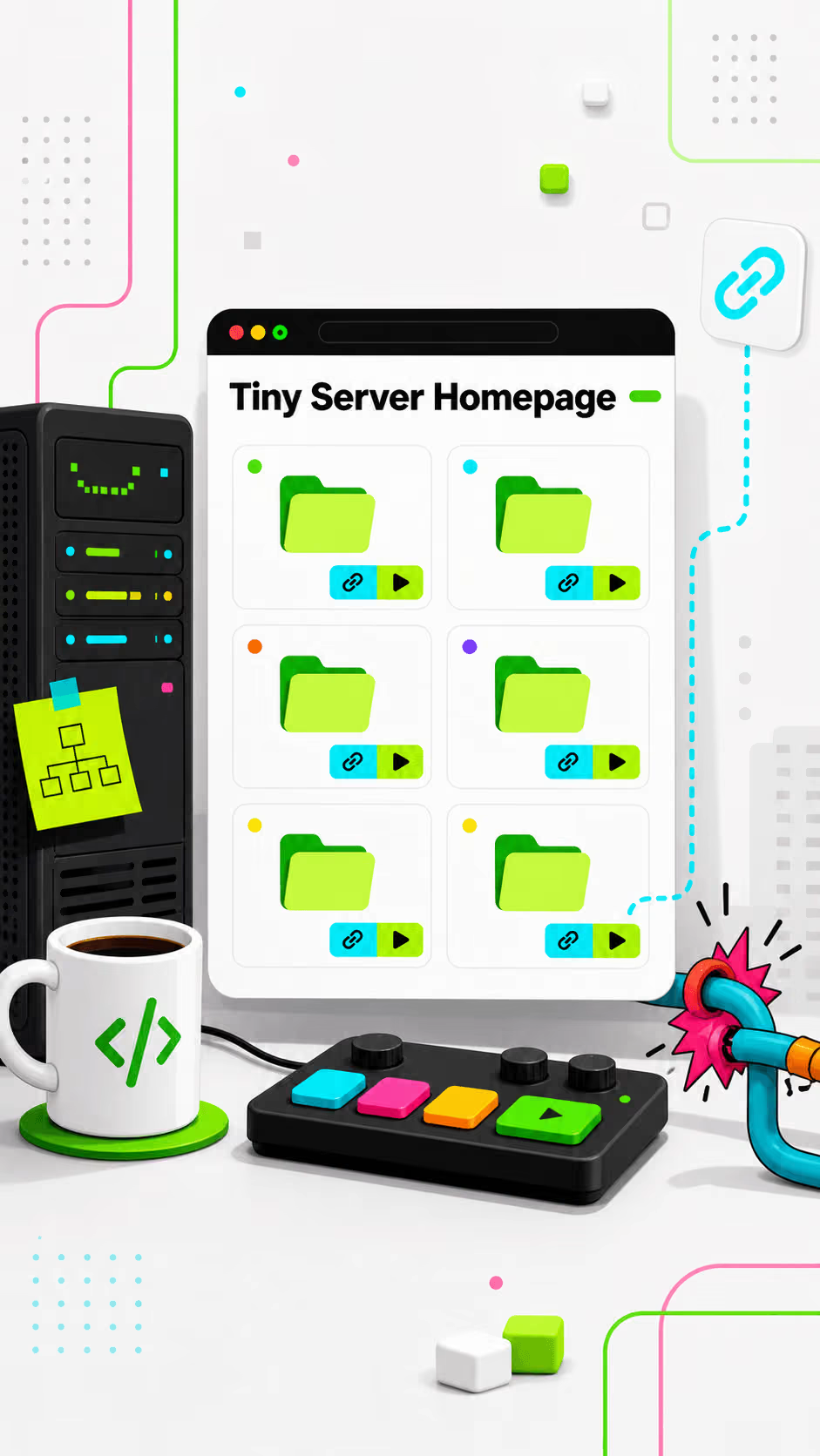 The Tiny Server Homepage We Built and Barely Needed
