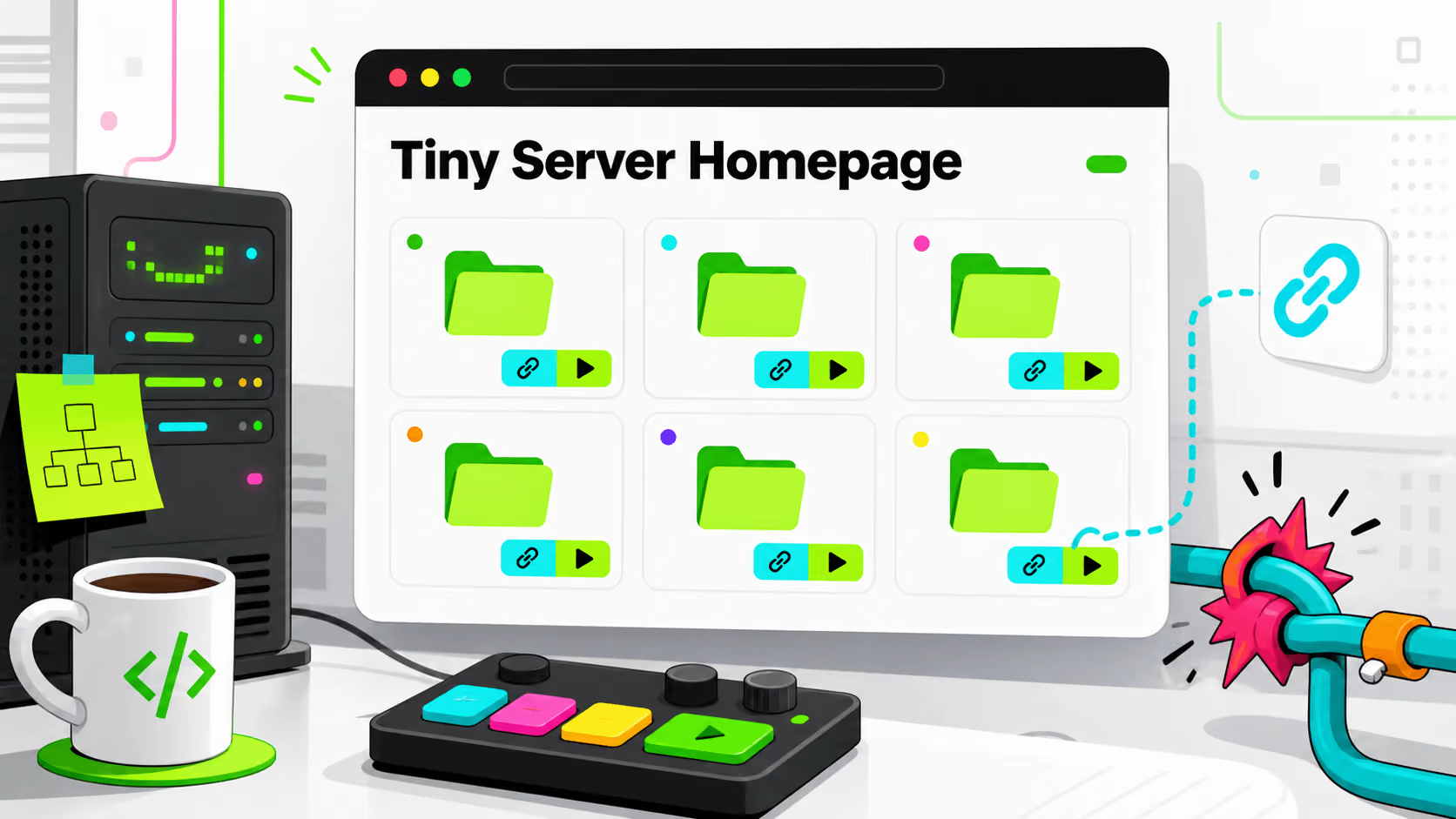 The Tiny Server Homepage We Built and Barely Needed